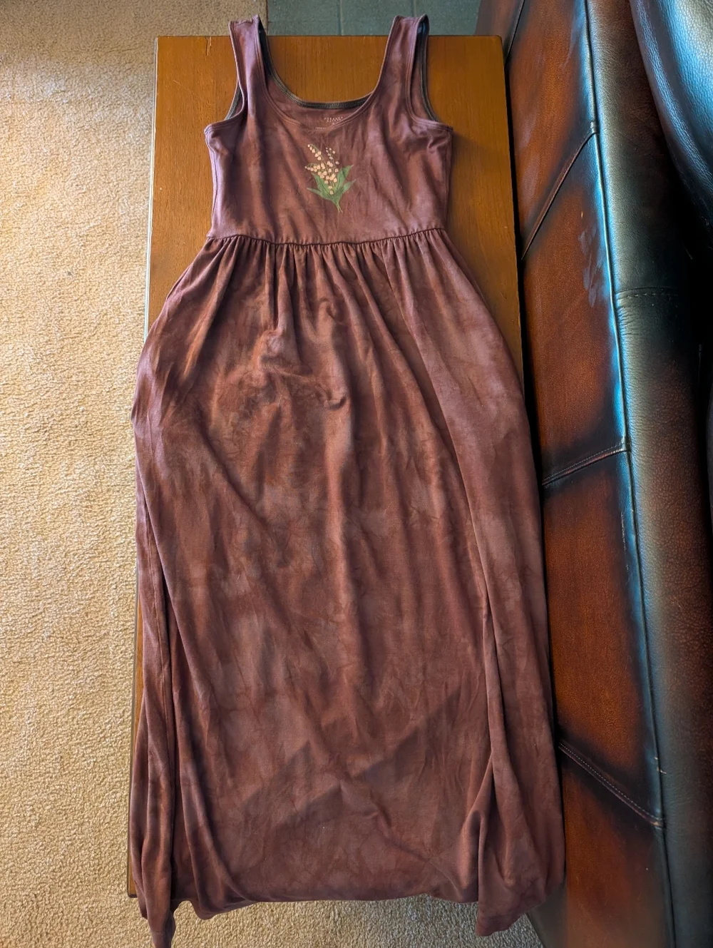 Purusha People Lily Of The Valley Midi Dress - Picture 2 of 5
